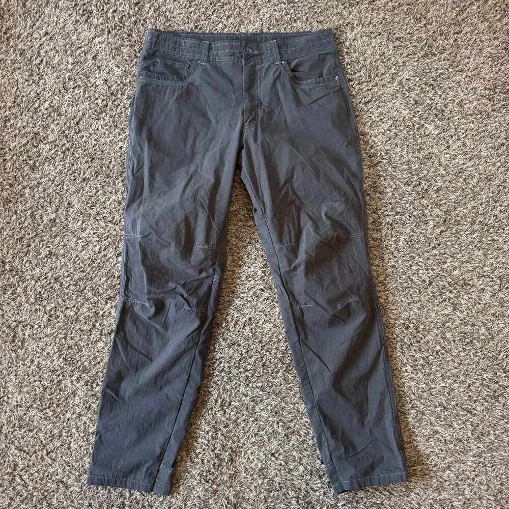Killik Pants Mens 34x32 Hiking Articulated Knee Gorpcore Utility Grey